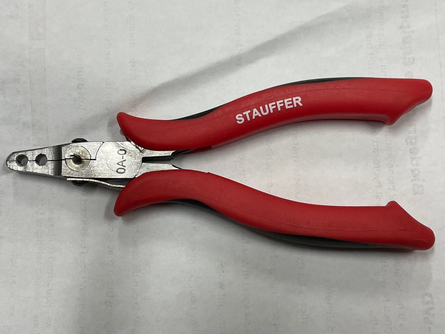 Open-Band Closing Pliers by Stauffer-Henley - Double Hole Large (≥10mm)