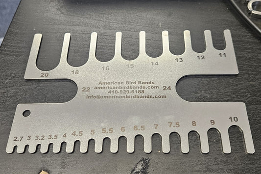 Leg Band Gauge - Full Size